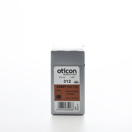 Oticon batterier