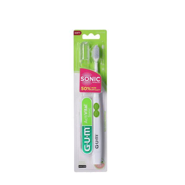 GUM ActiVital Sonic Tandbørste (hvid)